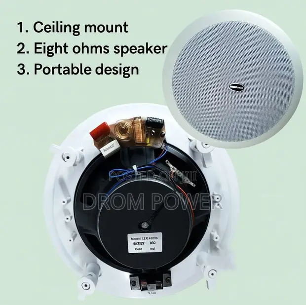 Ceiling Speaker LTH 8318s - Mpya Kabisa - 1