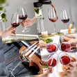 6-Piece Long Stem Wine Glass Set - 435ml - 2