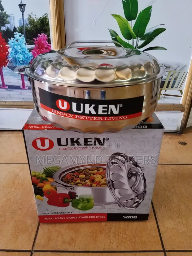 UKEN 5L Stainless Steel Hot Pot - 1
