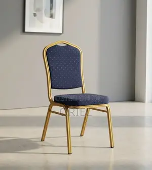 Office Fabric Visitor Conference Chair - Blue