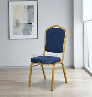 Kiti cha Mikutano cha Ofisi cha Kitambaa cha Mgeni - Bluu