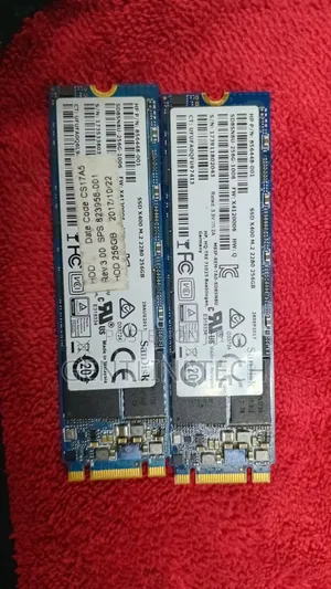 SanDisk 256GB M.2 NVMe SSD (Iliyo tumika)