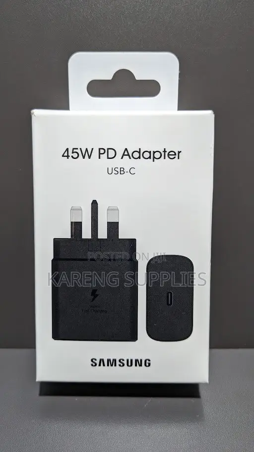 Samsung 45W PD USB-C Super Fast Charger Adapter - 1