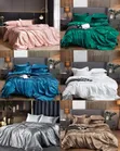 Set ya Kifuniko cha Duvet cha Hariri ya Mulberry ya Lyxury - 2