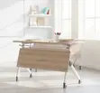 Brown Foldable Training Table - 3