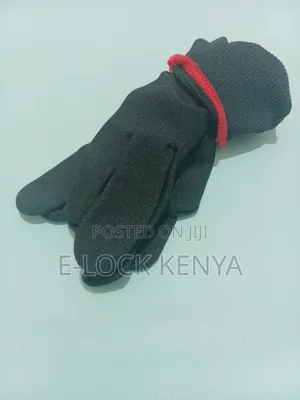Black Lint-Free Heat-Resistant Garage Gloves
