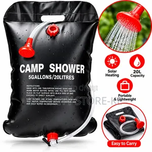 20L Portable Solar Camping Shower Bag