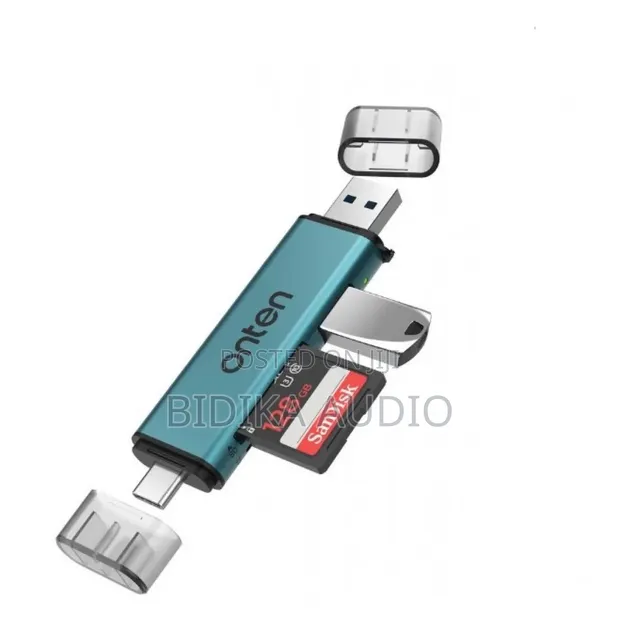 ONTEN USB-A USB-C 3.0 SD/TF Card Reader Hub - 1