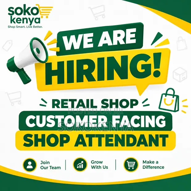 Customer Facing Shop Attendant - Nairobi Central - 1