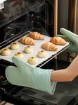 Gloves za Oven za Silicone Zenye Ubora wa Juu - Kijani - 1