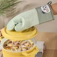 Gloves za Oven za Silicone Zenye Ubora wa Juu - Kijani - 5