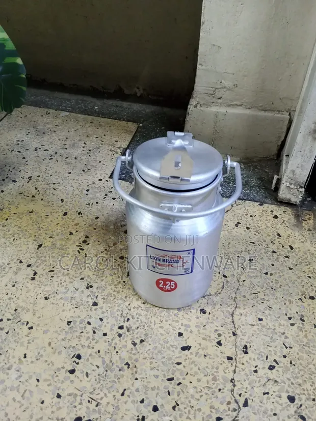 Kopo la Maziwa la Aluminium la Lita 2.25 - 1