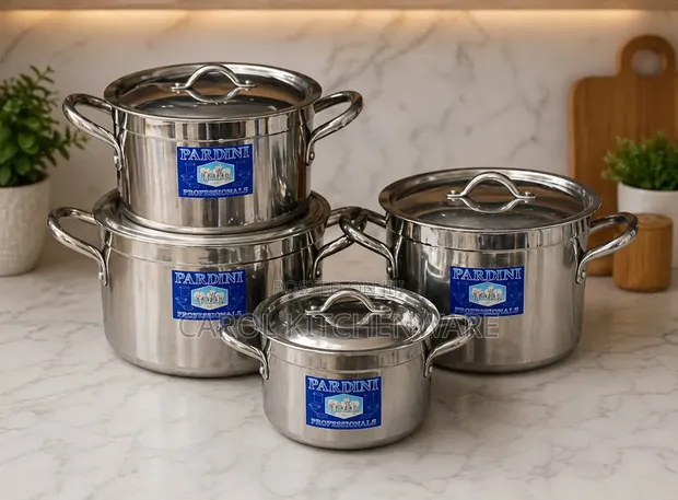 Pardini Premium Aluminium Cookware Set - Vipande 4 - 1