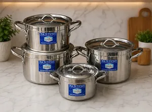Pardini Premium Aluminium Cookware Set - Vipande 4