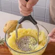 Potato Masher ya Stainless Steel - 1