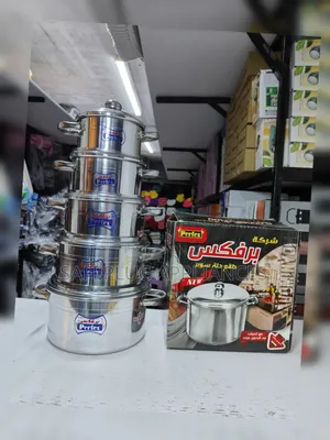10pcs Stainless Steel Cooking Sufuria Set - New Design