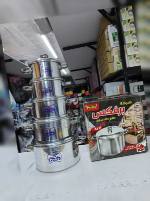 10pcs Stainless Steel Cooking Sufuria Set - New Design