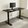 1.8M Dual Motor Electric Standing Desk - Black - 1