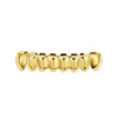 Iced Out Cuban Link Grillz - Gold & Silver - 4