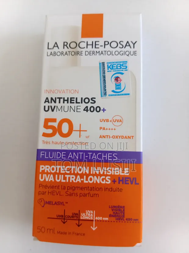 La Roche-Posay Anthelios UVMune 400 Face Sun Care Dhidi ya Vipele - 1