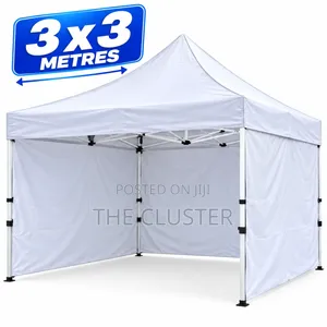 Premium White Gazebo Tent 3x3 Meters