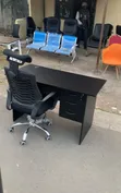Ergonomic Mesh Office Chair with Headrest - 2