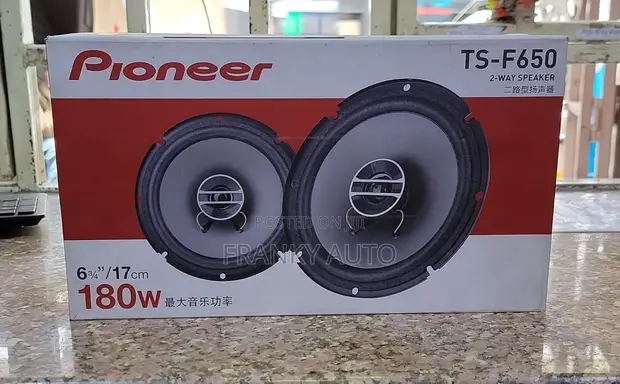 Pioneer TS-F650 6 3/4" 2-Way Car Speakers - 180W - 1