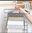 S-Shaped Trouser Hangers (Metallic) - 2