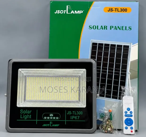 JSOT TL-100W Solar LED Lamp Taa ya Nje - 1