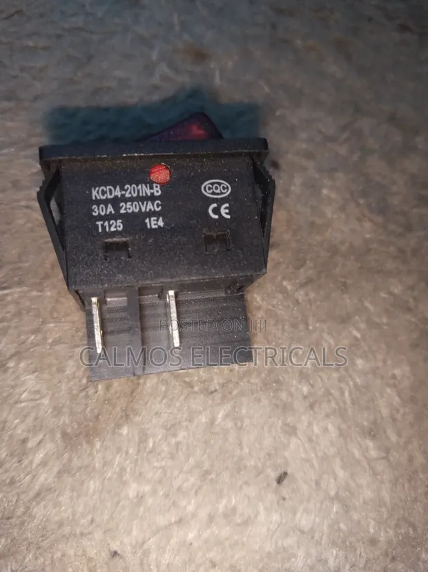 Brand New ITC Rocker Switch 30A 240V with Light Indicator - 1