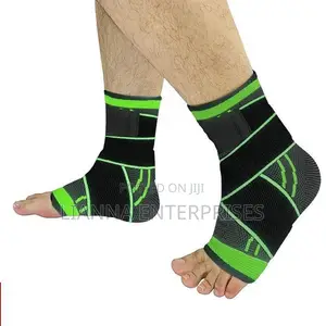Adjustable Ankle Support Brace Compression Sleeve for Sports