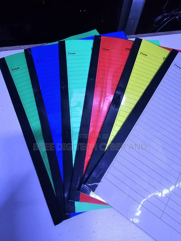 Assorted Colors Binding Services - 1