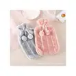 2L Hot Water Bottle na Kifuniko cha Fleece - 1