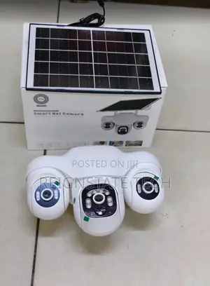 Kamera ya V380 VTS31 4G Solar PTZ yenye Lensi Tatu