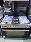 Haier 90x60cm Jiko la Gesi la Nje 6 na Oven ya Umeme & Rotisserie - 5