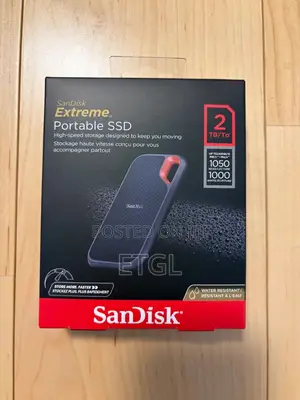 SanDisk E30 Portable SSD 2TB USB 3.2 Gen 2