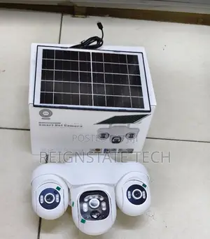 3LENS Solar PTZ 4G Triple Lens Outdoor Camera