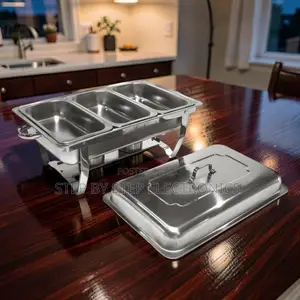11L Stainless Steel Triple Chafing Dish