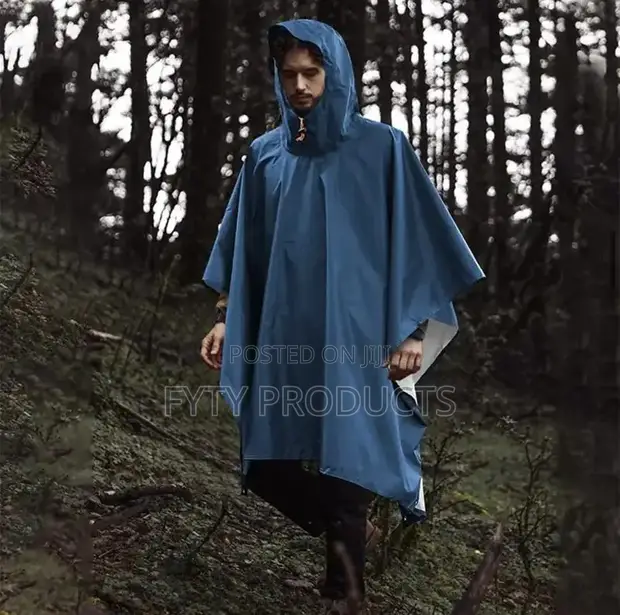 3-in-1 Multifunctional Waterproof Rain Poncho - 1
