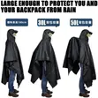 3-in-1 Multifunctional Waterproof Rain Poncho - 3