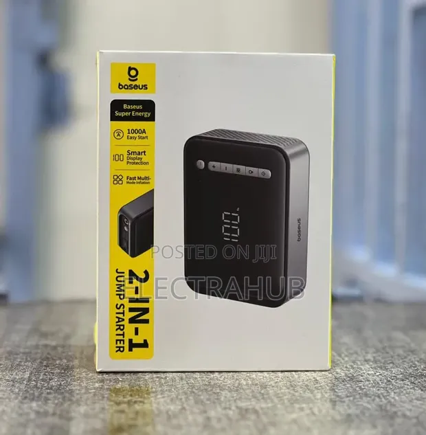 Baseus 1000A 2-in-1 Jump Starter & Power Bank - 1