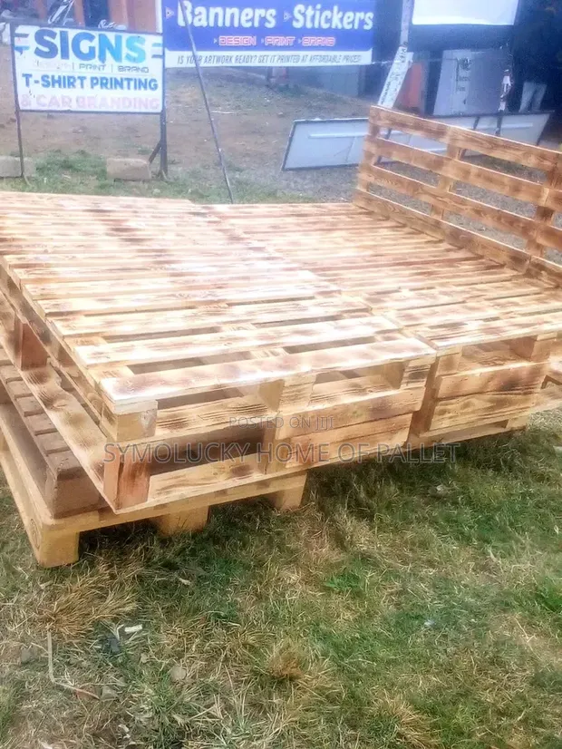 Kitanda cha Pallet 5x6 - Kimeundwa kwa Nguvu Zaidi - 1