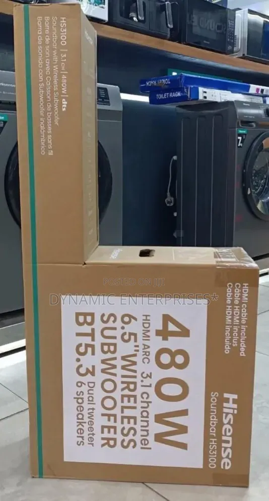 Hisense HS3100 480W Wireless Speakers - 1