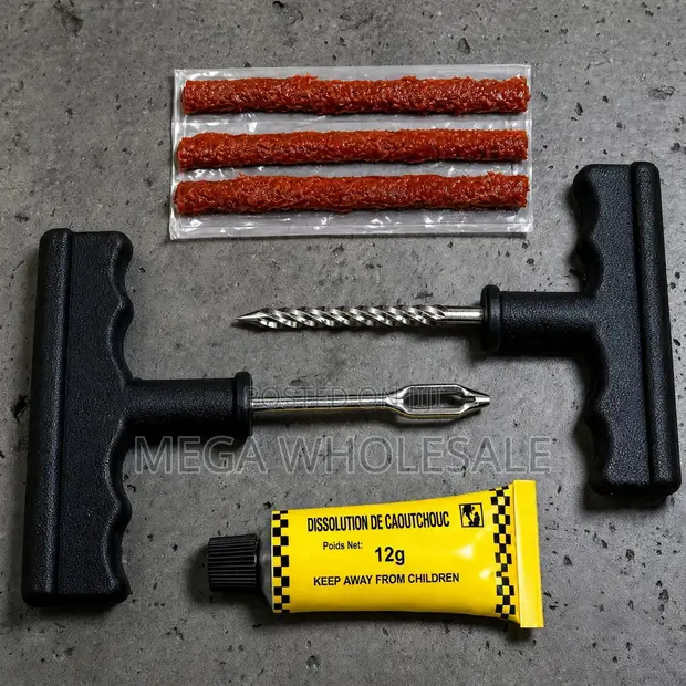 Heavy Duty T-Handle Tyre Repair Kit Set - 1