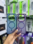 Matte Translucent MagSafe Phone Case - Deep Maroon - 2