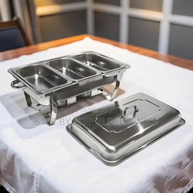 11L Chafing Dish ya Chuma cha Kutumika Mara Tatu kwa Matukio - 1