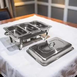 11L Chafing Dish ya Chuma cha Kutumika Mara Tatu kwa Matukio