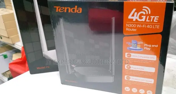 Tenda 4G03 Pro N300 Wi-Fi 4G LTE Router - 1
