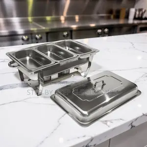 11L Stainless Steel Triple Chafing Dish
