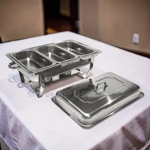 11L Stainless Steel Triple Chafing Dish